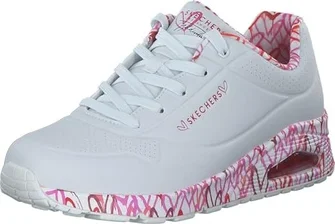 Skechers Uno Loving Love x JGoldcrown White/red/Pink