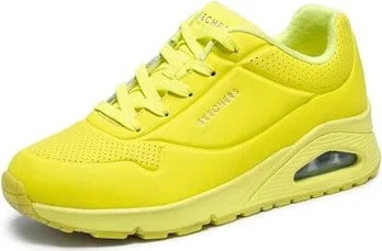 Skechers Uno Night Shades Neon yellow