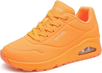 Skechers Uno Night Shades Neon Orange