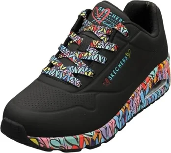 Skechers Uno Ravaged Love black/multi