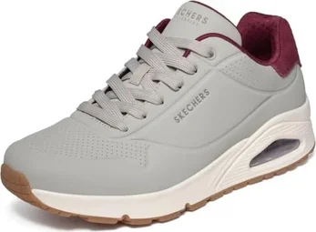 Skechers UNO Suited On Air Taupe/Burgundy