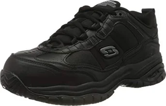 Skechers Work Relaxed Fit Soft Strtide Grinnell black