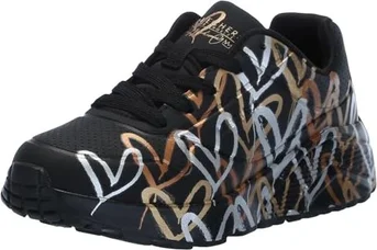 Skechers x JGoldcrown Uno Lite - Metallic Love black/multicolored
