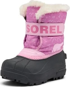 Sorel Snow Commander orchid/pin flair