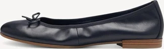 Tamaris leather Ballerina Navy