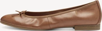 Tamaris leather Ballerina nut