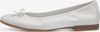 Tamaris leather Ballerina White