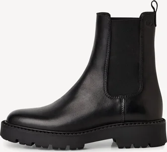 Tamaris leather Chelsea Boot black