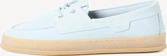 Tamaris leathermoccassin Lace light blue