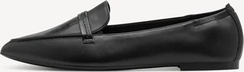 Tamaris leatherslipper black