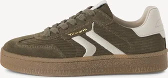 Tamaris leathersneaker Low Green