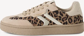 Tamaris leathersneaker Low brown
