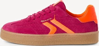 Tamaris leathersneaker Low pnk/Neon