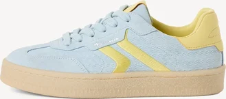 Tamaris leathersneaker Low light blue