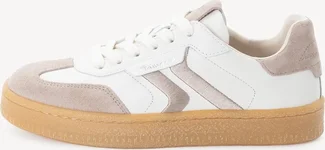 Tamaris leathersneaker Low Taupe comb