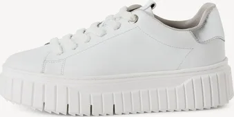 Tamaris leathersneaker White