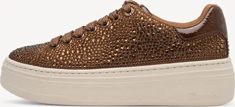 Tamaris Plateau Sneaker bronce glam