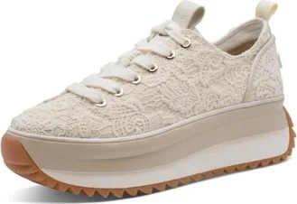 Tamaris Plateau Sneaker Beige
