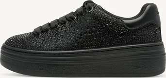 Tamaris Plateau Sneaker black glam