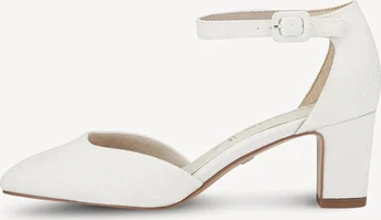 Tamaris Pumps white glam