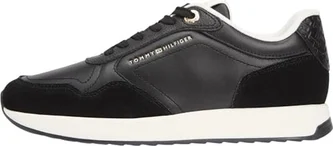 Tommy Hilfiger TH-Monogramm leather black