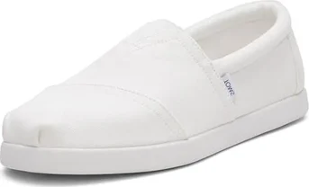 TOMS Alp Fwd white recycled cotton canvas