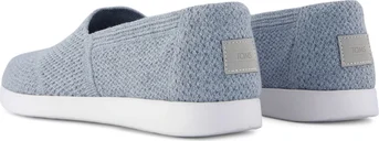 TOMS Alpargata Plus light grey blue engineered knit