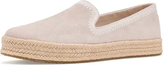 TOMS Carolina Espadrille embroidered Taupe/suede