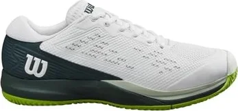 Wilson Rush Pro Ace white/pondepink pine/jasmine green