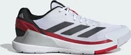 adidas Crazyquick Padel cloud white/core black/lucid red