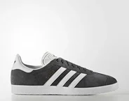 adidas Gazelle solid grey/white/Gold met