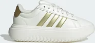 adidas Grand Court Platform core white/Gold metallic/off white