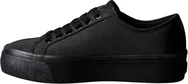Calvin Klein Vulc Flatform Lace Up Moire black