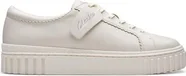 Clarks Mayhill Walk off white leather