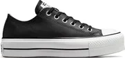 Converse Chuck Taylor All Star Platform Clean Leather Ox black/White