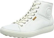 Ecco Soft 7 High Top White