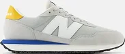 New Balance 237 brighton grey/white/varsity Gold
