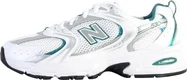 New Balance 530 white/silver metallic/vintage Teal