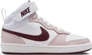 Nike Court Borough Mid 2 white/Platinum violet/Burgundy crush