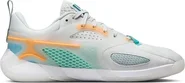 Nike Jordan Heir off white/laser Orange/ocean cube/mineral Teal