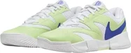 Nike NikeCourt Lite 4 white/light liquid Lime/sapphire