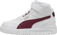 Puma Shuffle Downtown Mid white/team regal red Gold
