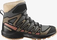 Salomon XA Pro V8 Winter Waterproof pewter/black/Peach fuzz