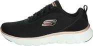 Skechers Flex Appeal 5.0 New Path black mesh/rose Gold trim