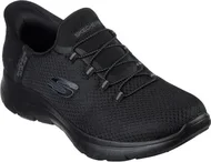Skechers Slip-Ins: Summits - Diamond Dream black mesh/gunmetal trim