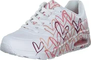 Skechers Uno Lite Spread the Love White/Pink