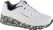 Skechers Uno Loving Love x JGoldcrown White/black