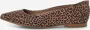 Tamaris leather Ballerina brown