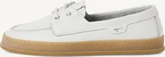 Tamaris leathermoccassin Lace white leather