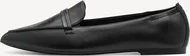Tamaris leatherslipper black